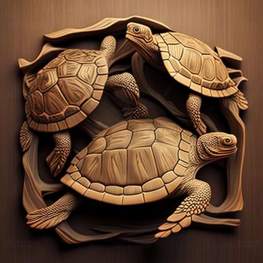 3D model Desmatochelys (STL)